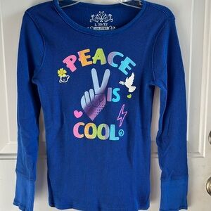 The Children’s Place “Peace is Cool” long sleeve shirt